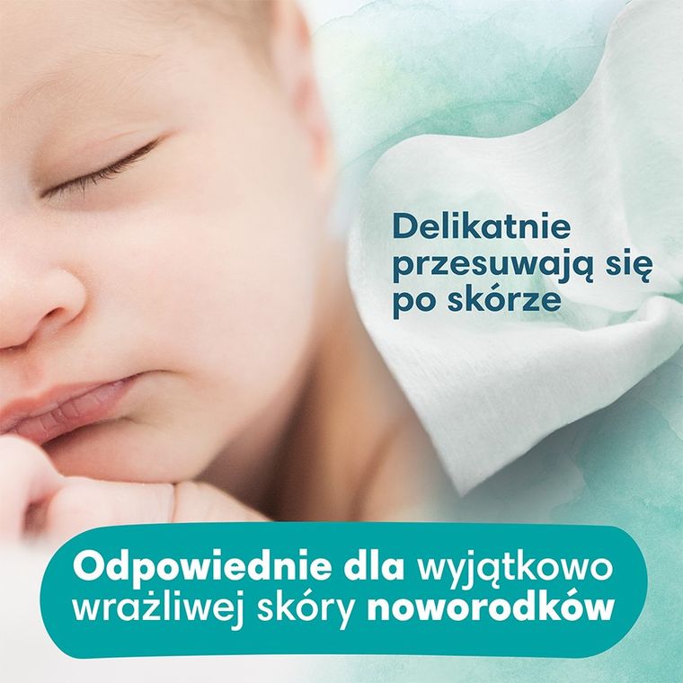 Pampers, Harmonie, Plastic-free, chusteczki nawilżane, 9-48 szt.