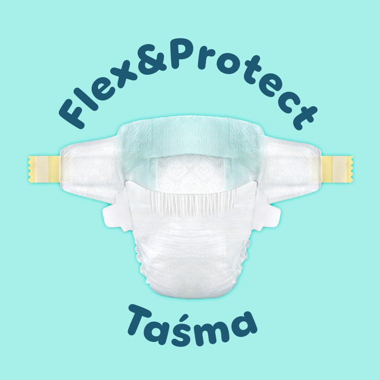 Pampers, Premium Care, pieluchy jednorazowe, rozmiar 1, 2-5kg, 50 szt.