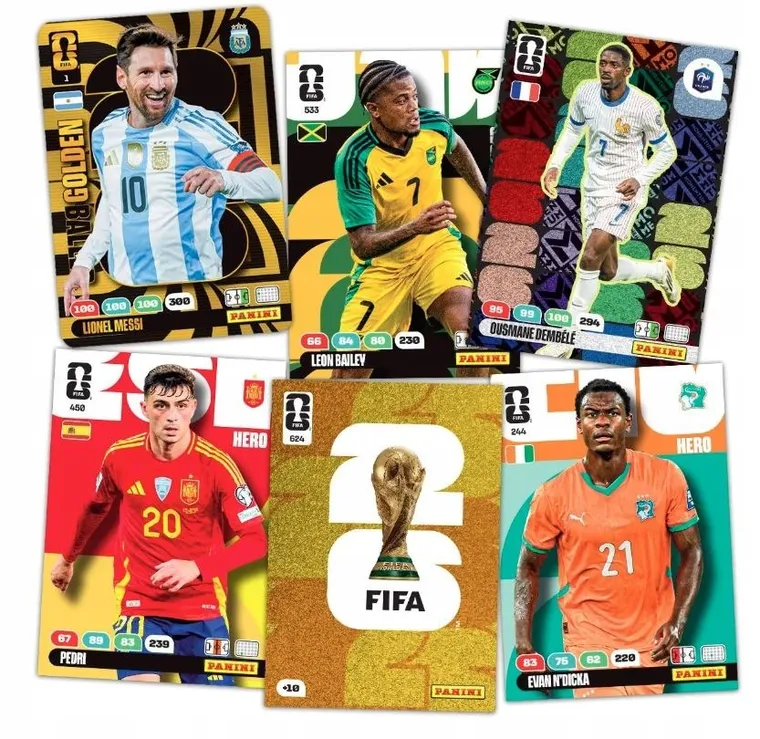 Panini, FIFA World Cup 2026, Adrenalyn XL, Dream Box z kartami kolekcjonerskimi