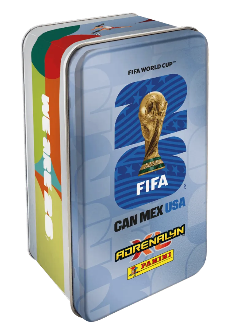 Panini, FIFA World Cup, Adrenalyn XL 2026, puszka z kartami kolekcjonerskimi, 1 szt.