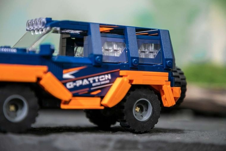 Pantasy, G-Patton GX, pojazd, klocki konstrukcyjne, 422 elementy