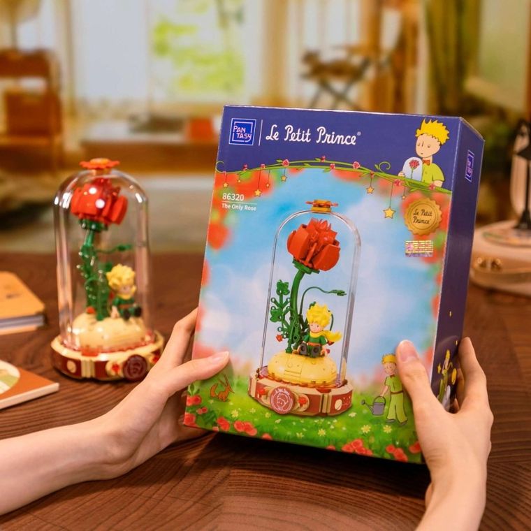 Pantasy, Mały Książę, Jedyna róża, klocki konstrukcyjne, 211 elementów