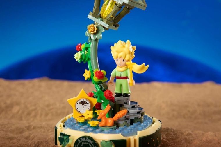 Pantasy, Mały Książę, Lampka Gwiezdny blask, klocki konstrukcyjne, 221 elementów