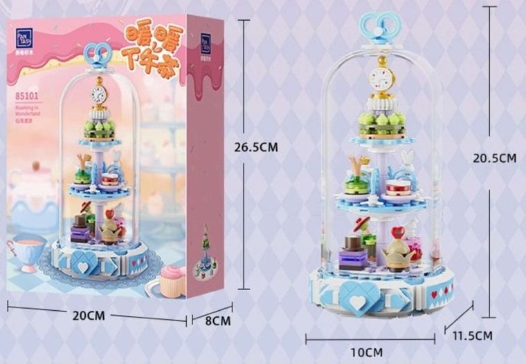 Pantasy, Roaming in Wonderland, klocki konstrukcyjne, 233 elementy