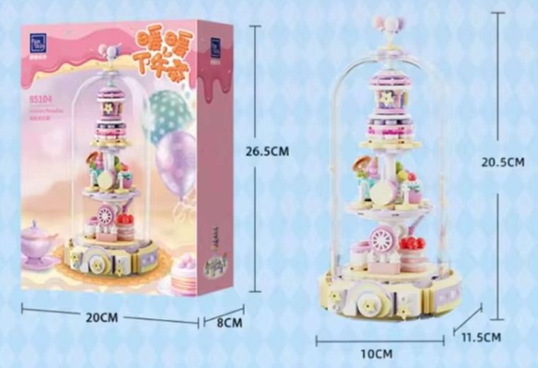 Pantasy, Unicorn Paradise, klocki konstrukcyjne, 270 elementów