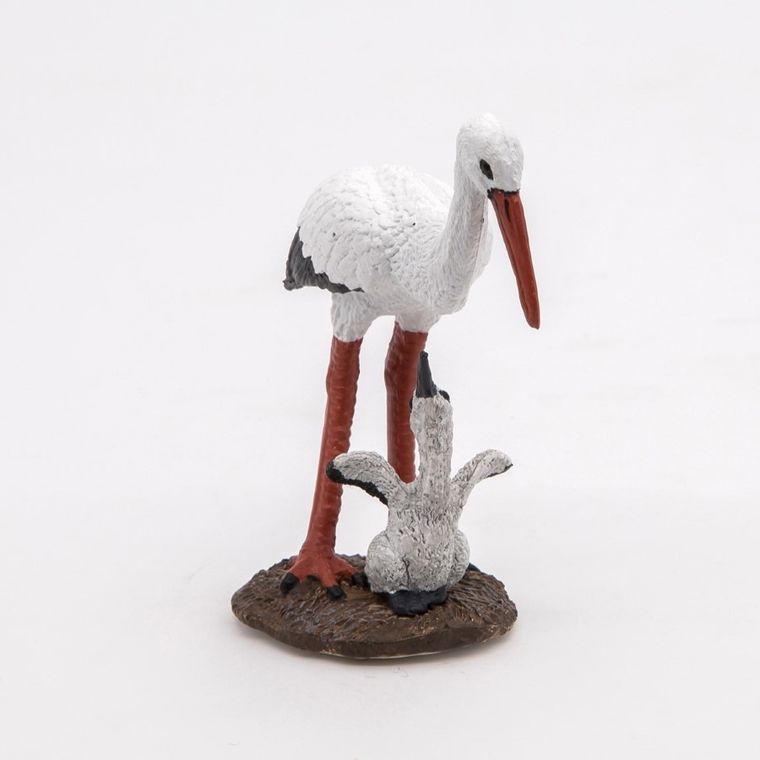 Papo, Bocian z młodym, figurka kolekcjonerska