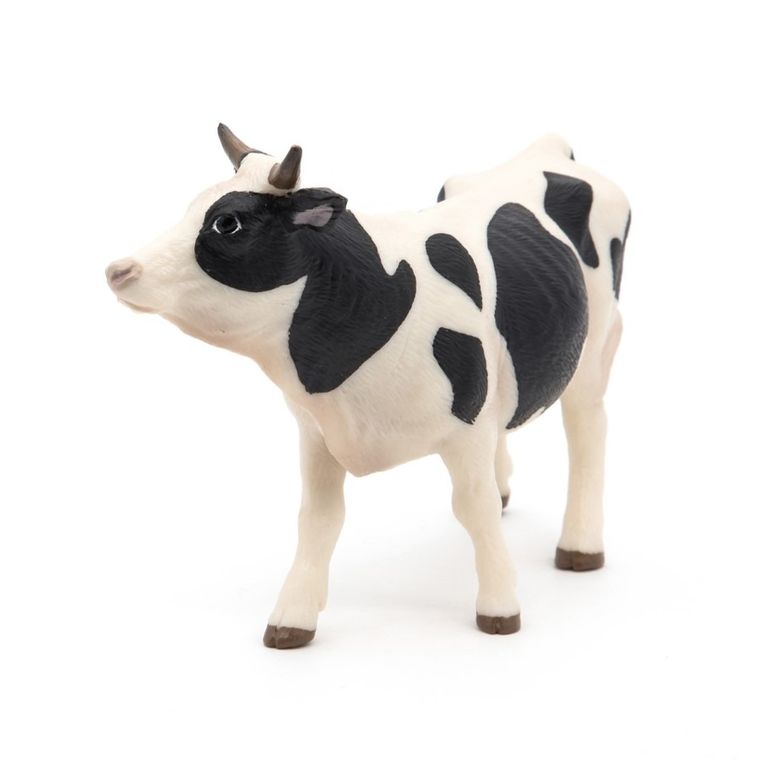 Papo, Czarno-biała krowa, figurka kolekcjonerska