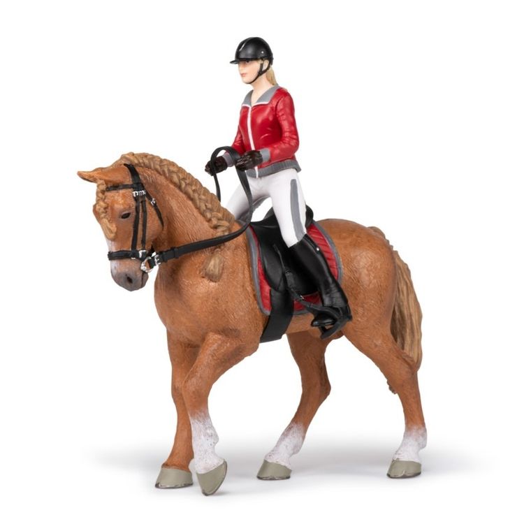Papo, Koń z amazonką, figurka