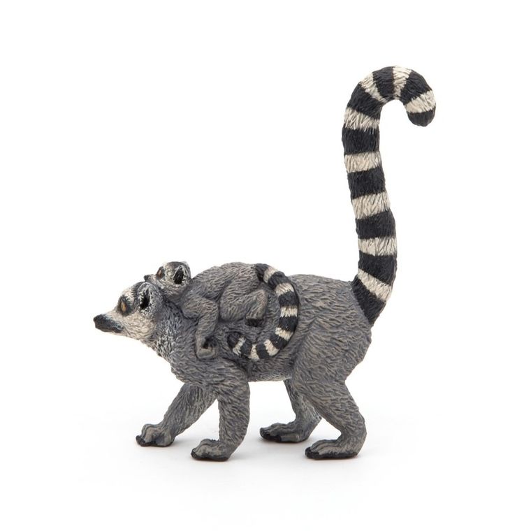 Papo, Lemur z młodym, figurka kolekcjonerska