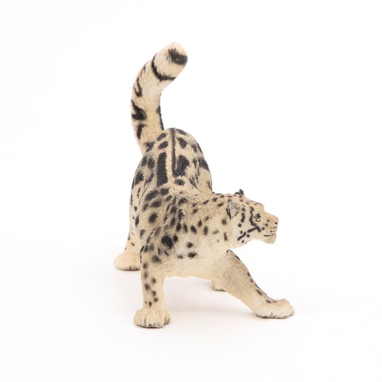 Papo, Leopard śnieżny, figurka kolekcjonerska