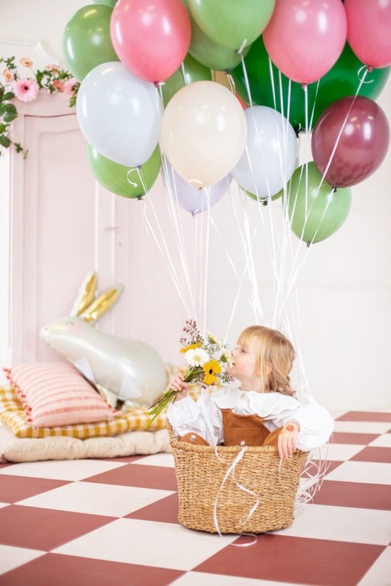 PartyDeco, balony strong, 30 cm, pastel alabaster, 100 szt.