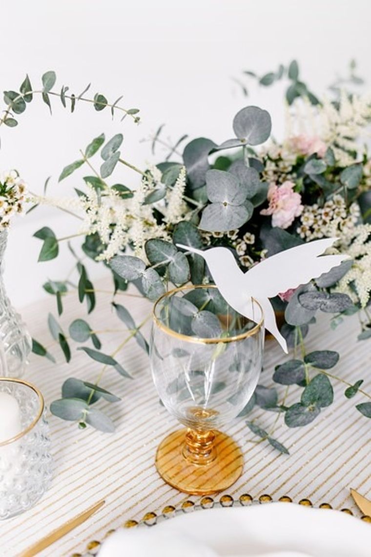 PartyDeco, dekoracyjna organza z nadrukiem, biała, 0,48-9 m