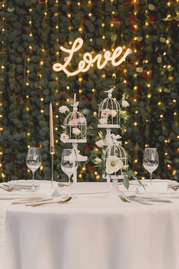 PartyDeco, girlanda, liście wierzby, 2m