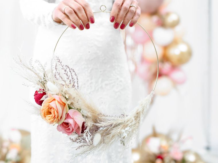 PartyDeco, Glossy, balon okrągły, 60 cm, złoty