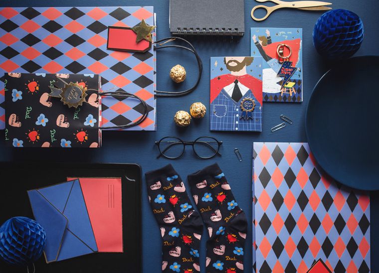 PartyDeco, kartka z pinem Kotylion, 11-15.5 cm, 1 szt.