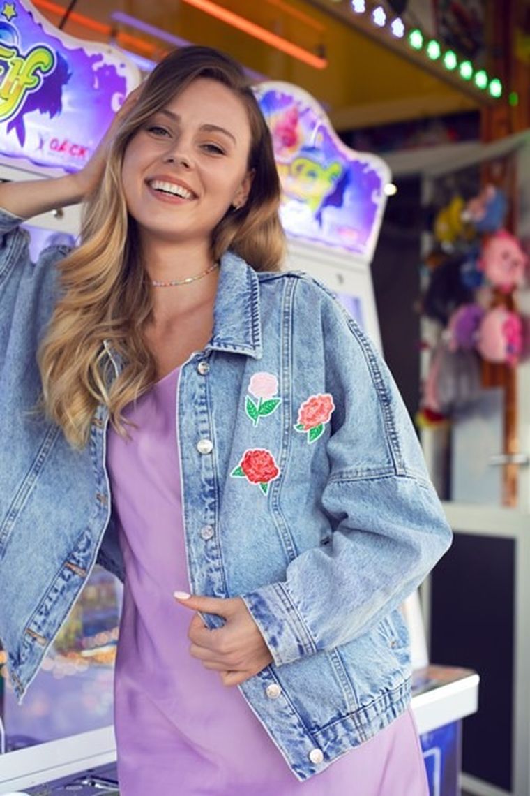 PartyDeco, kwiaty, naprasowanki, 3 szt.