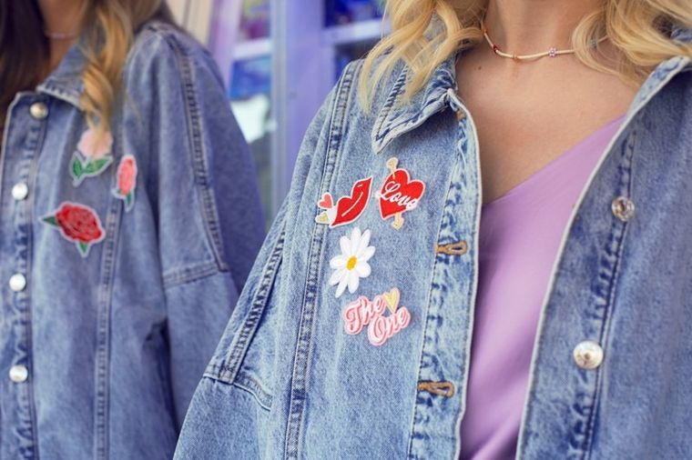 PartyDeco, love, naprasowanki, 4 szt.