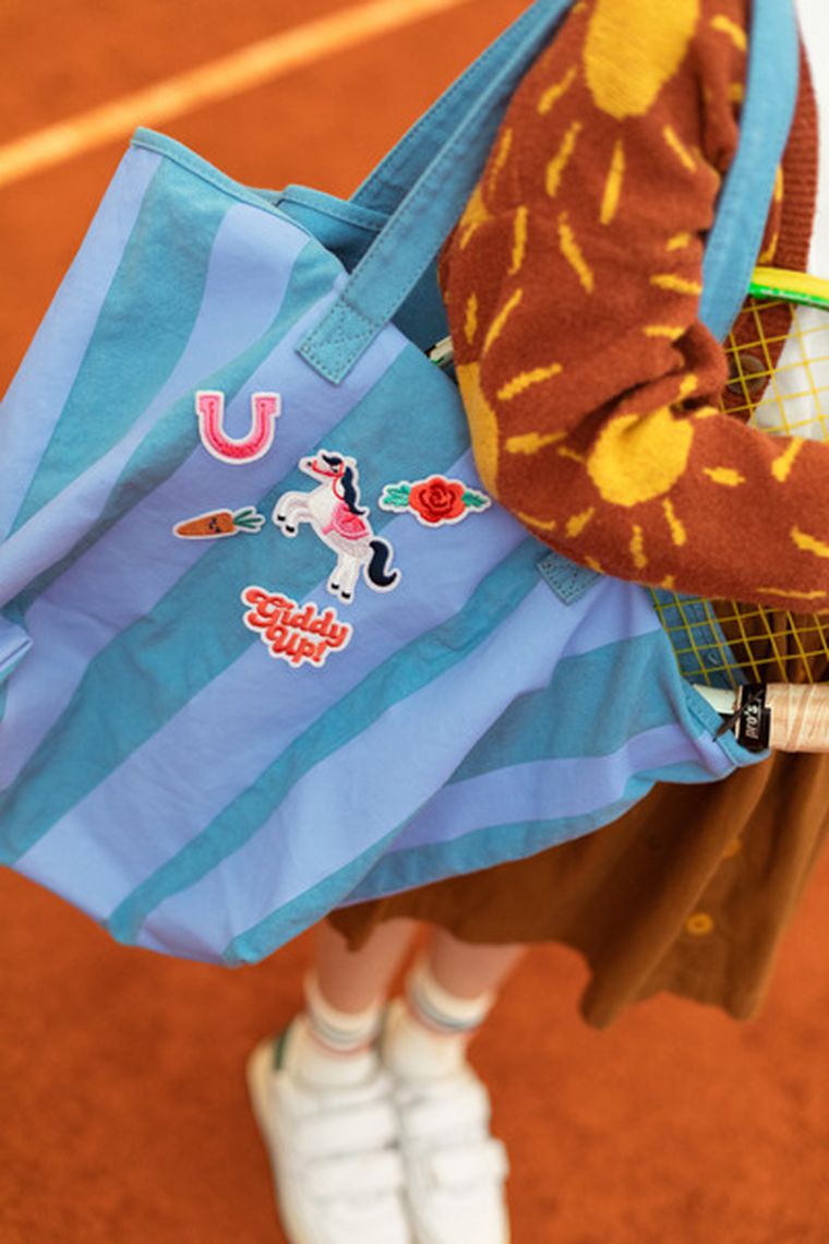 PartyDeco, naprasowanki Giddy up, mix, 2-7-3.5-7 cm, 5 szt.