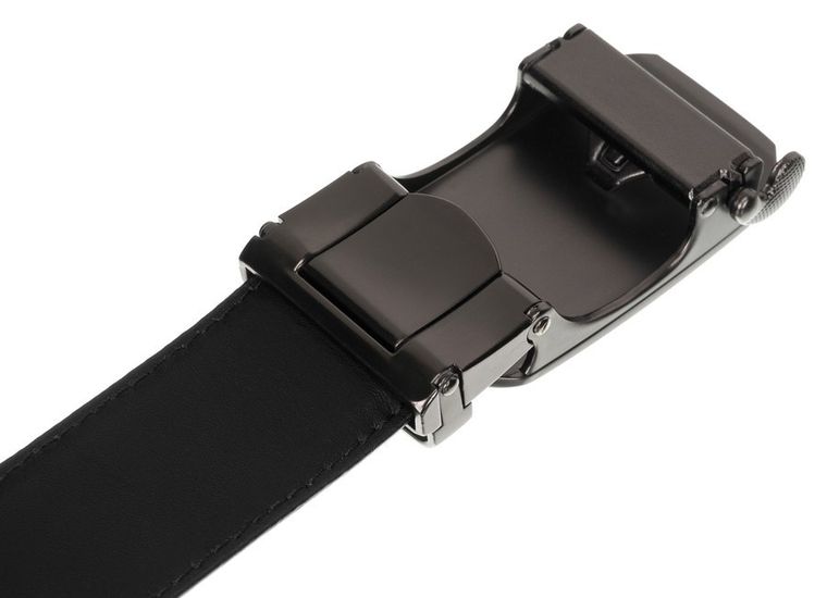 Pasek męski, brązowy, skórzany, Peterson