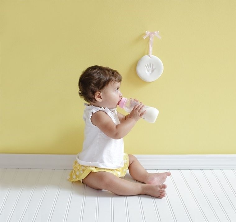 Pearhead, odcisk rączki, zawieszka, biała