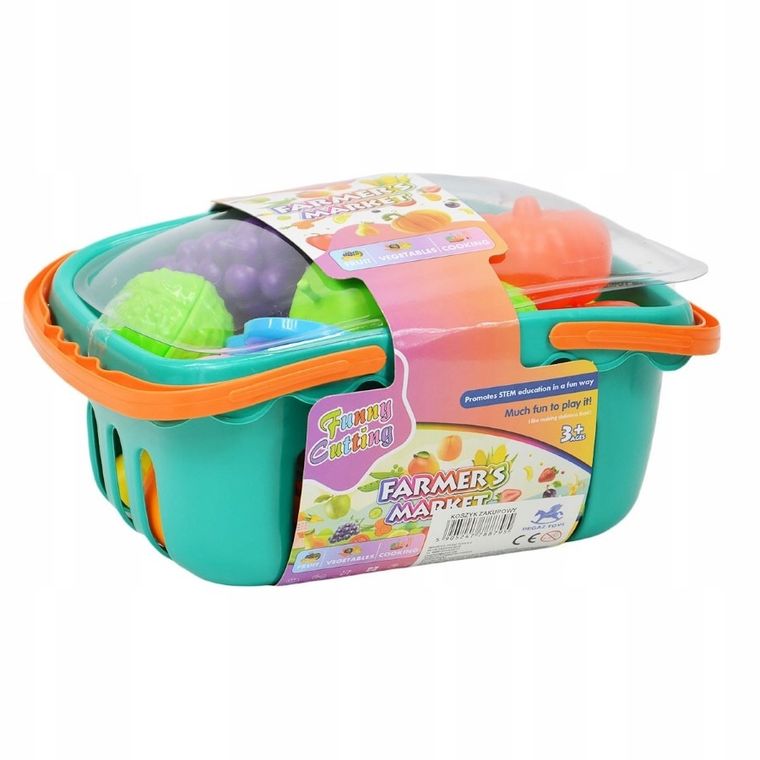 Pegaz Toys, warzywa do krojenia w koszyku