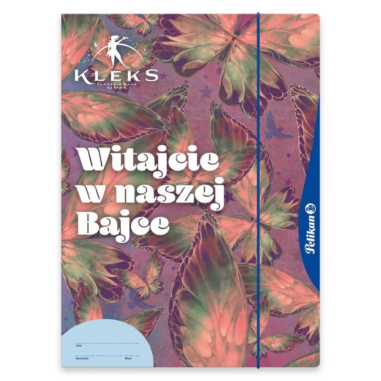 Pelikan, Kleks, teczka z gumką, A4, 1 szt.