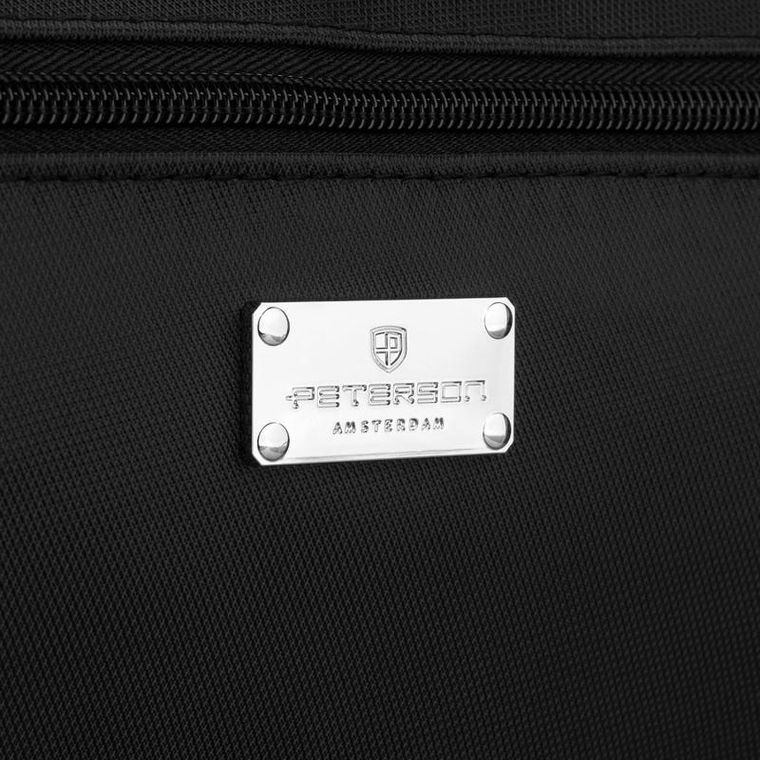 Peterson, kosmetyczka, czarna