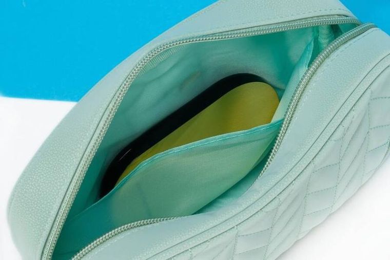 Peterson, kosmetyczka kompaktowa, miętowa