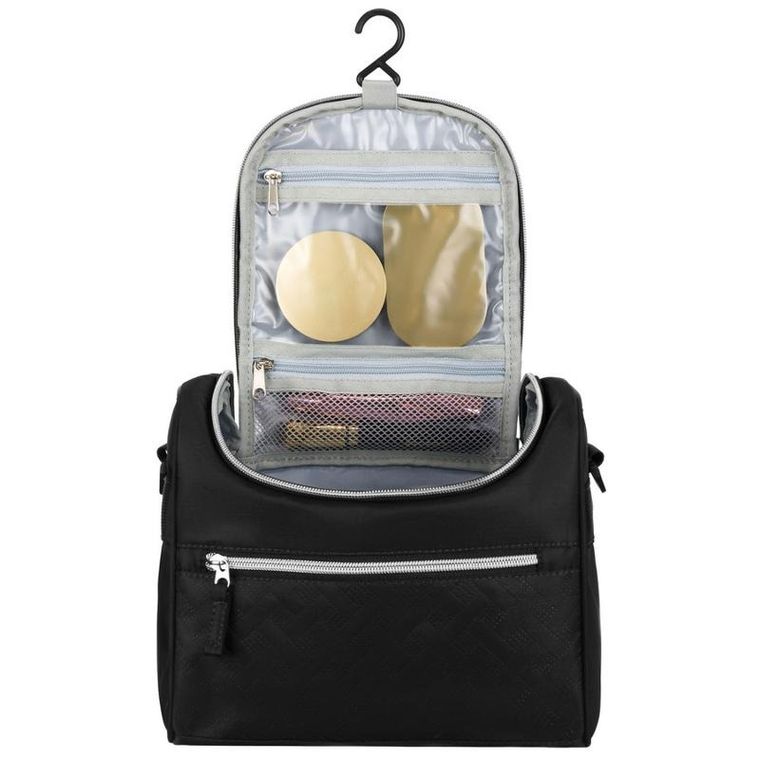 Peterson, kosmetyczka podróżna, czarna