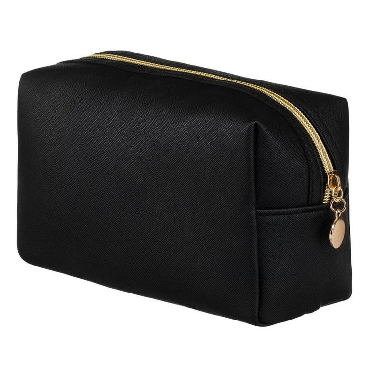 Peterson, kosmetyczka prostokątna, czarna