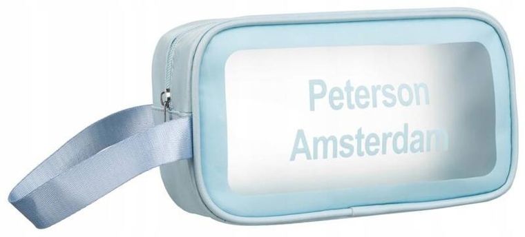 Peterson, kosmetyczka wodoodporna, niebieska, 3 szt.