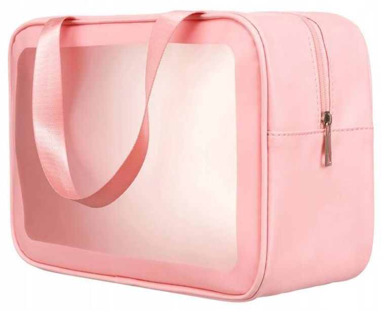 Peterson, kosmetyczka wodoodporna, różowa, 3 szt.