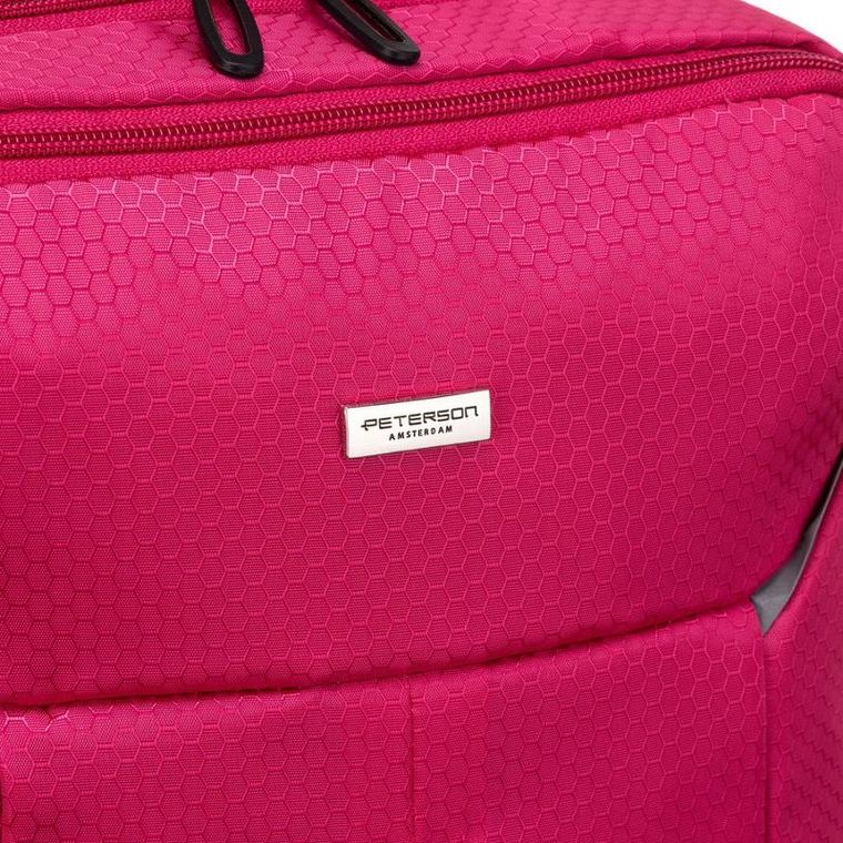 Peterson, plecak podróżny, różowy