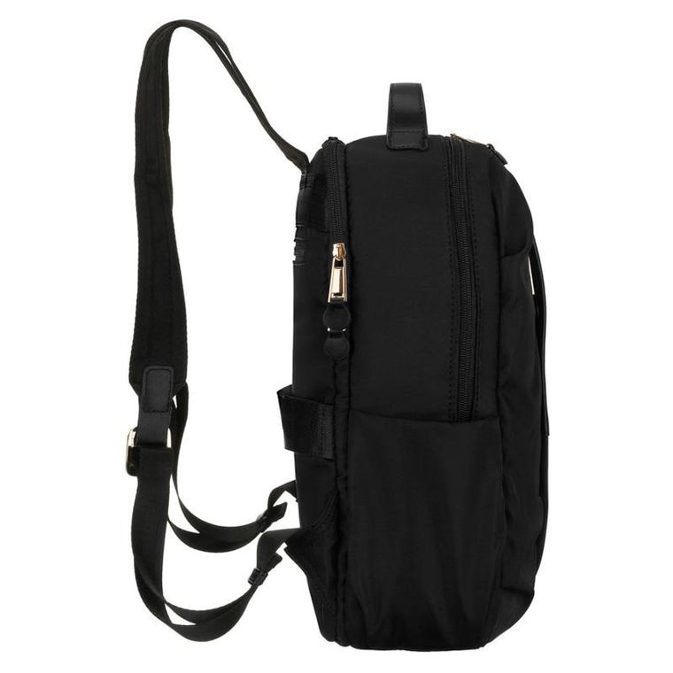 Peterson, plecak z uchwytem na walizkę, nylonowy, czarny