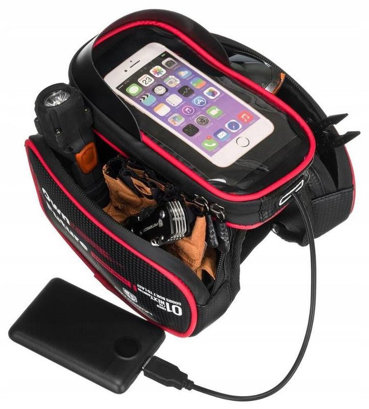 Peterson, saszetka rowerowa pod ramę, wodoodporna