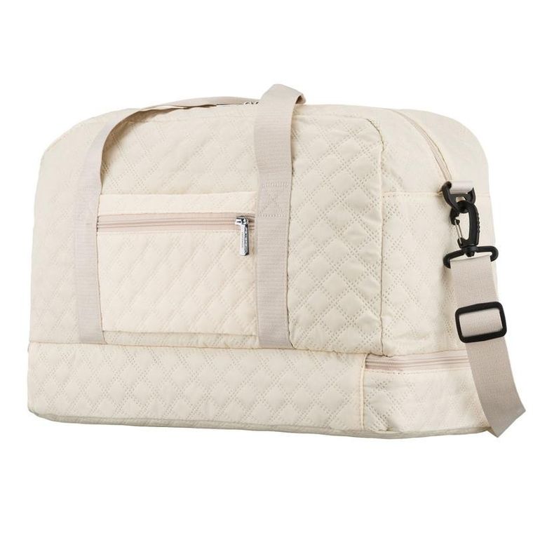 Peterson, torba treningowa, 2-komorowa, beżowa