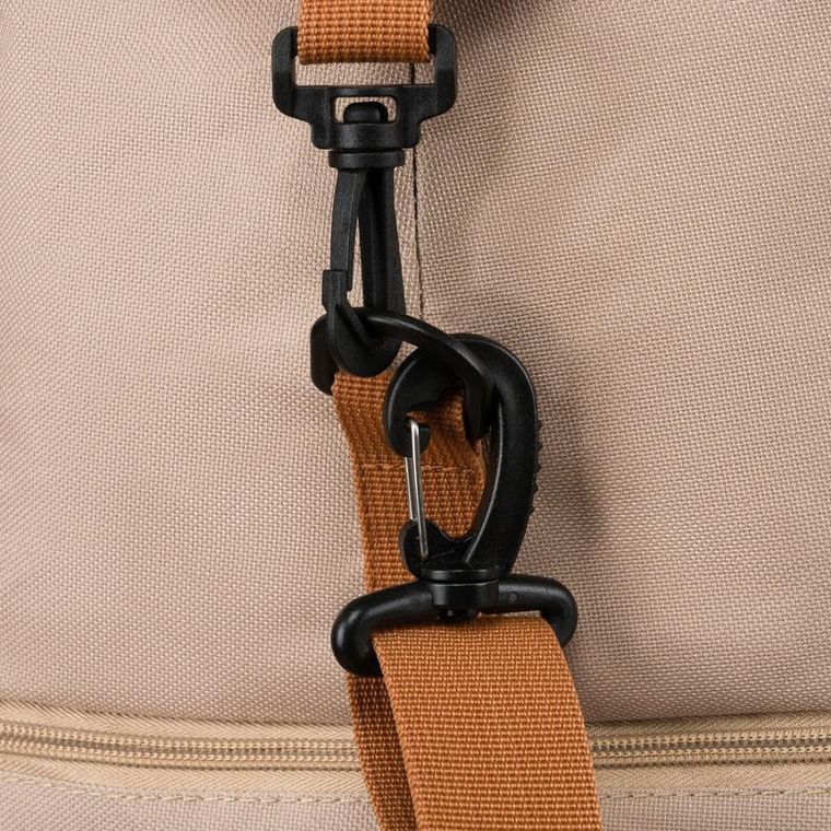 Peterson, wodoodporna torba podróżna, beżowa