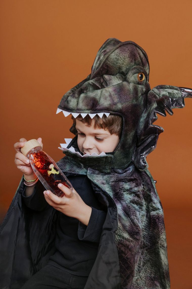 Petit Boum, Move, butelka sensoryczna, dwufazowa, T-Rex