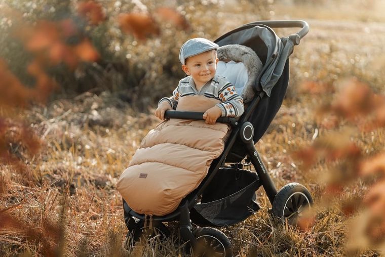 Petite&Mars, Comfy, śpiworek zimowy, 4w1, elegant caramel