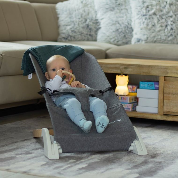 Petite&Mars, leżaczek, Calmy Beige