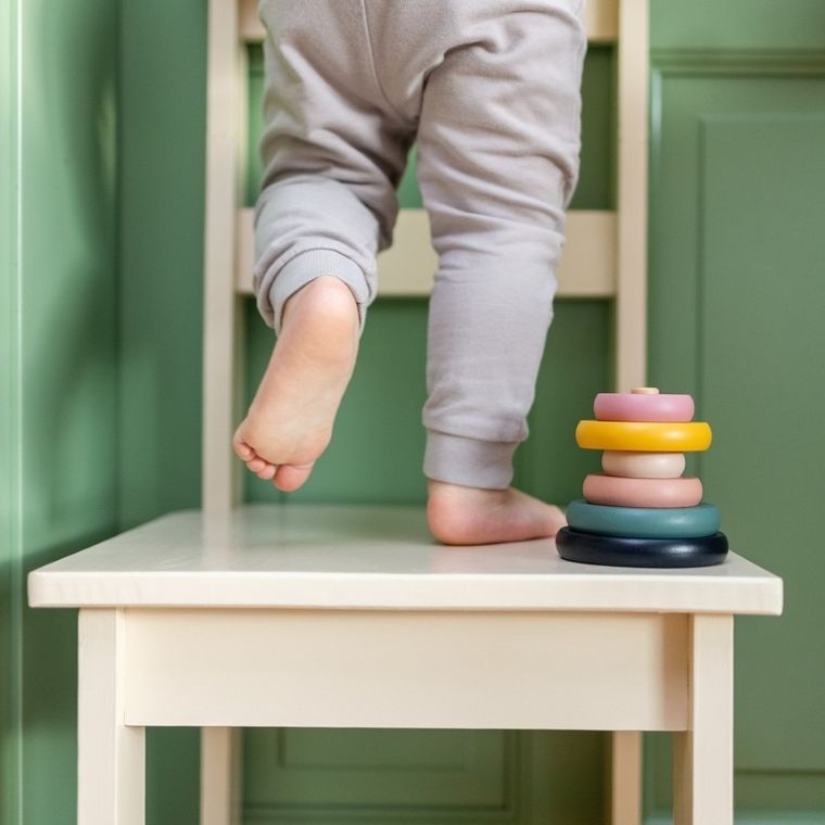 Petite&Mars, Orbit Wood of Mars, drewniana wieża, piramidka, Cosmic Blue