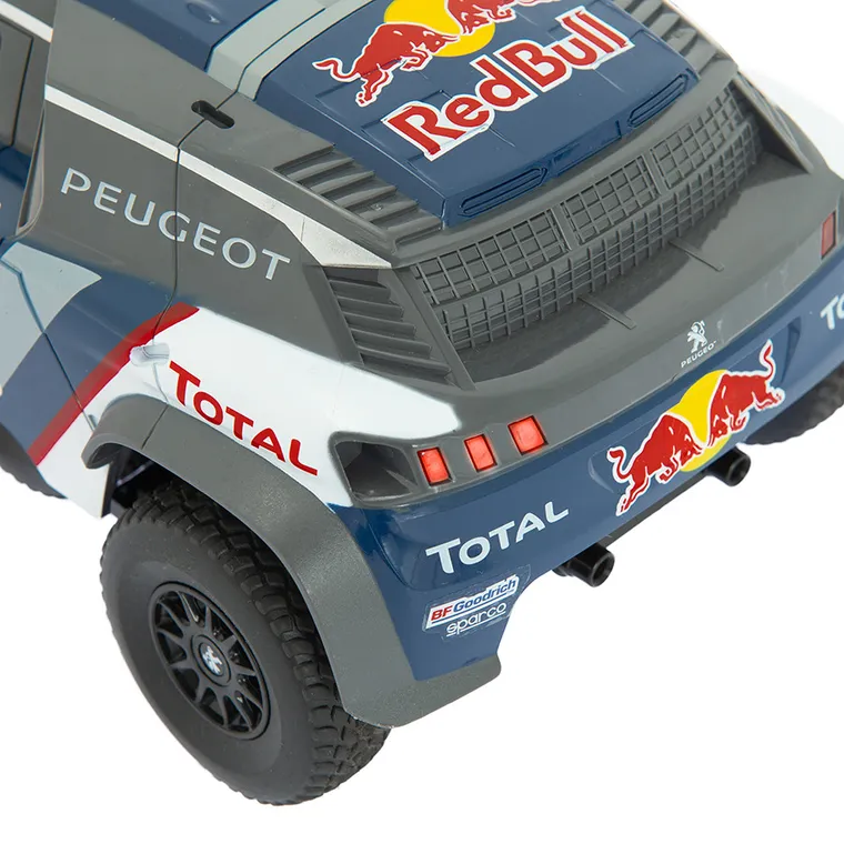 Peugeot 3008 RedBull Dakar Maxi, pojazd zdalnie sterowany, 1:16
