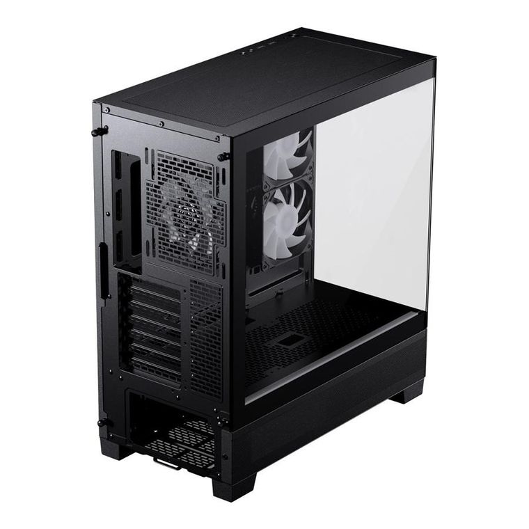 Phanteks, obudowa komputerowa, XT View Tempered Glass Windows, D-RGB, czarna