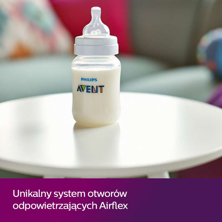 Philips Avent, Classic, smoczek o regulowanym wypływie, 3m+, 2 szt.