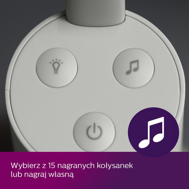 Philips Avent, Connected, niania elektroniczna, szara