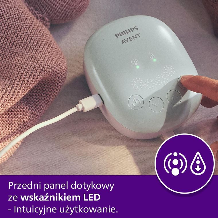 Philips Avent, Express Effortlessly, laktator elektryczny, essential, SCF323/11