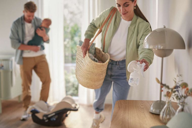 Philips Avent, Natural Motion SCF430/10, laktator ręczny z butelką