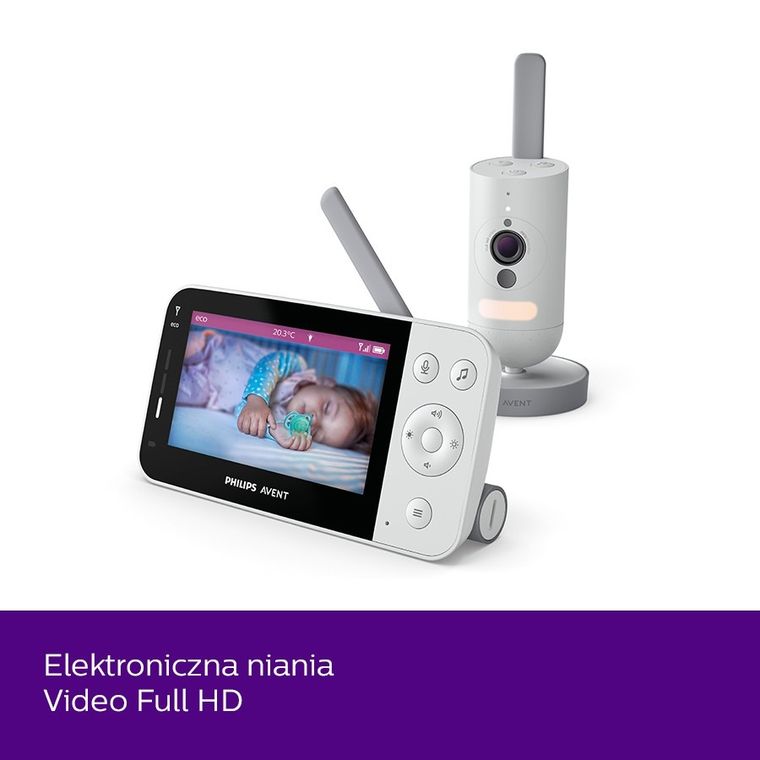 Philips Avent, SCD953/26, niania elektroniczna, Full HD Premium video