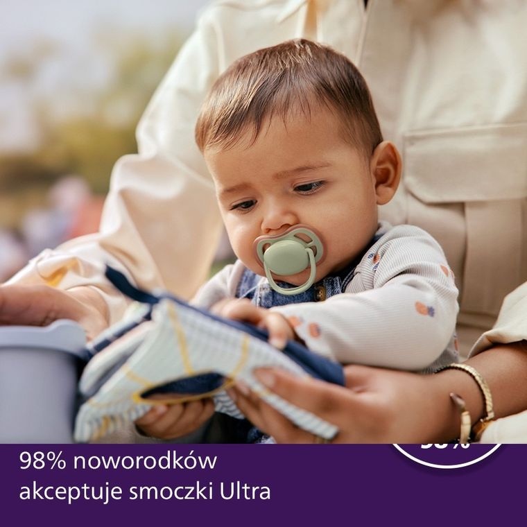 Philips Avent, Ultra Air, smoczek ortodontyczny, 6-18 m, 2 szt.