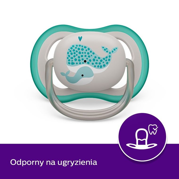 Philips Avent, Ultra Air, smoczek uspokajający, 18m+, 2 szt.